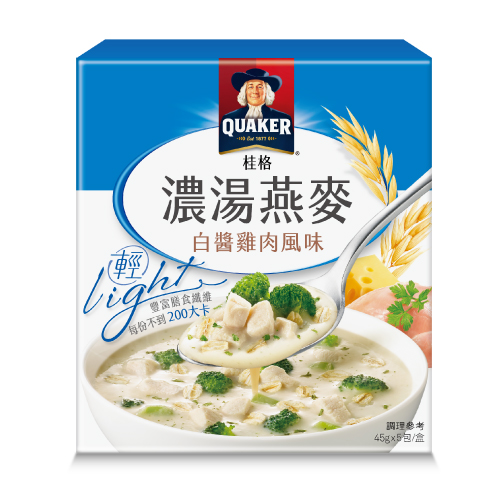 桂格-濃湯燕麥(白醬雞肉風味)
